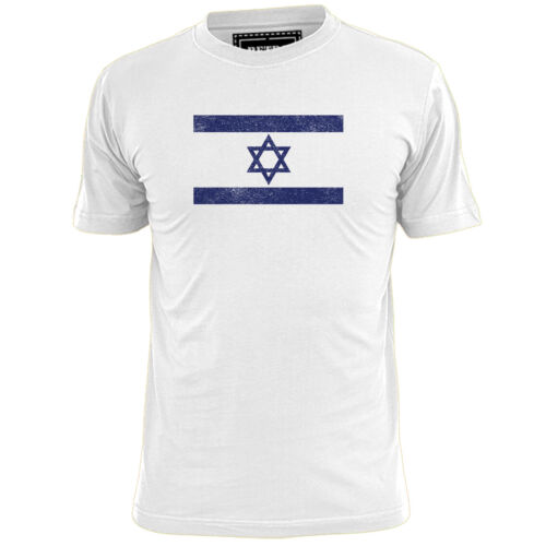 Herren Israel Flagge T-Shirt Flagge Jerusalem Fußball - Bild 2 von 2