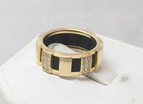 Authentic Chaumet 40 Diamond Class One 18k Yellow Gold Ring Sz 50 - Picture 2 of 7