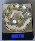 1757 England Six Pence coin Silver Nice Original Sterling coin dish