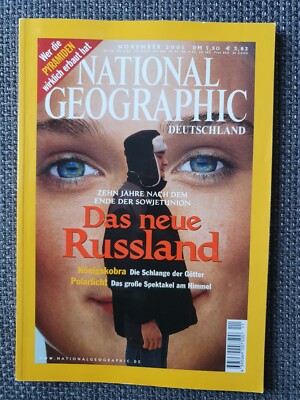 National Geographic November 2001