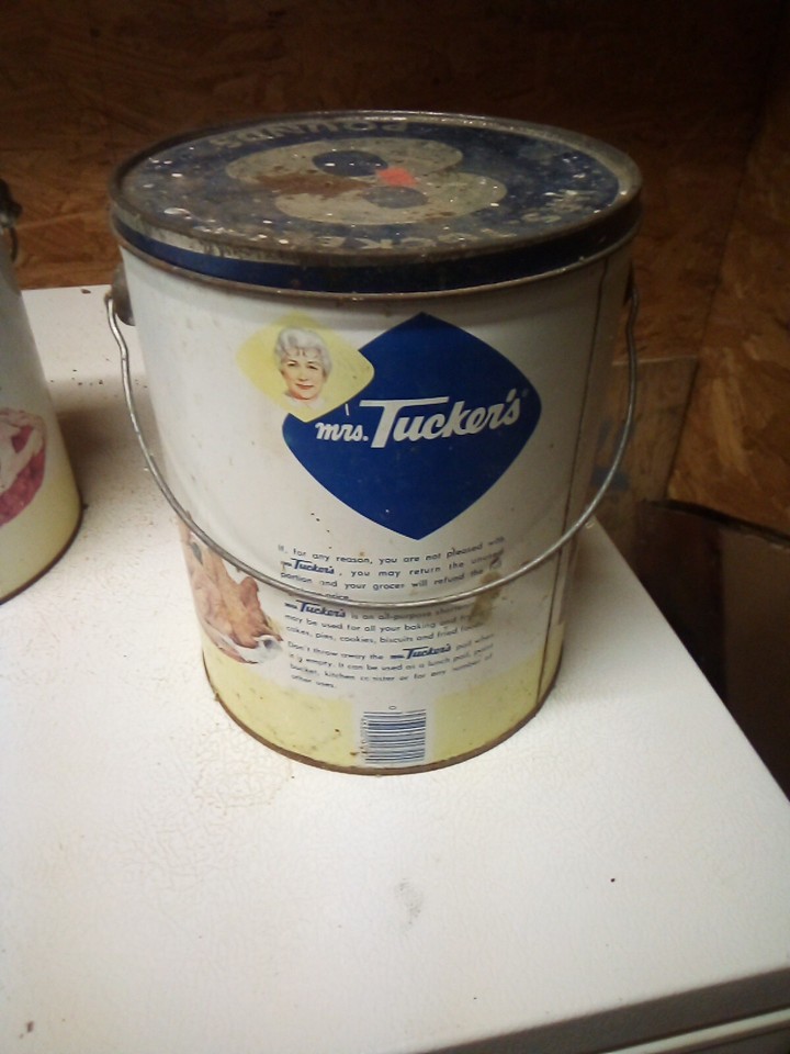 Mrs. Tuckers Shortening Tin eBay