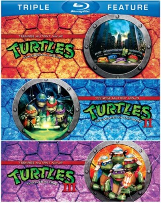 Teenage Mutant Ninja Turtles Triple feature. New, Free shipping