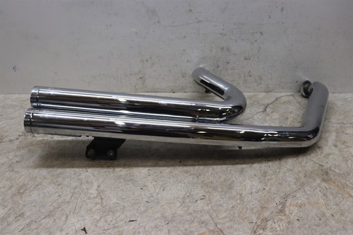2002 Harley Softail FLSTF Vance & Hines Exhaust System Header Pipes Muffler