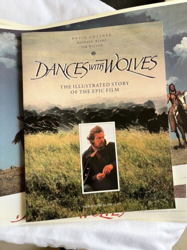 Kevin Costner Dances with Wolves Limited Collector's Edition VHS Prints Book - Picture 2 of 12