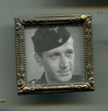 WWII:erinnerungsfoto mit Rahmen 40mm (11-1)