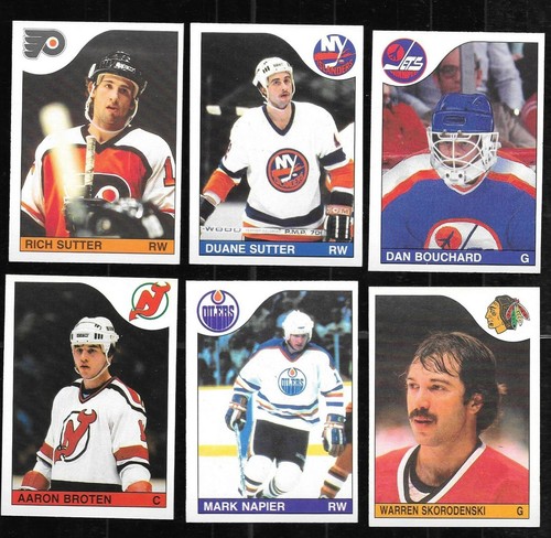 1985-86 OPC O PEE CHEE CARD 133-264 + BOX BOTTOM & TOPPS INSERT STICKER SEE LIST - Picture 234 of 369