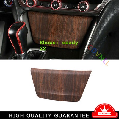 Console Cigarette Lighter Panel Trim For Honda Accord 2018-2022 Peach Wood  Grain
