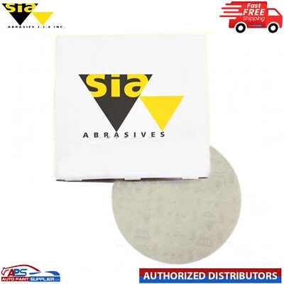 SIA Abrasives Sianet Sanding Discs 6" 150mm Pack of 50 Orbital Hook Loop Mesh