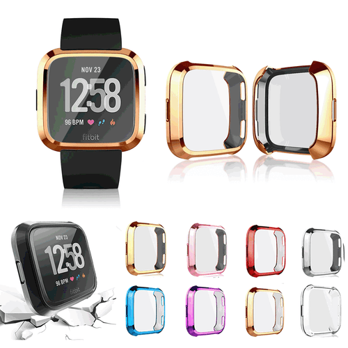 Case For Fitbit Versa Screen Protector TPU Soft Shockproof Ultra Slim Cover Case - 第 1/21 張圖片