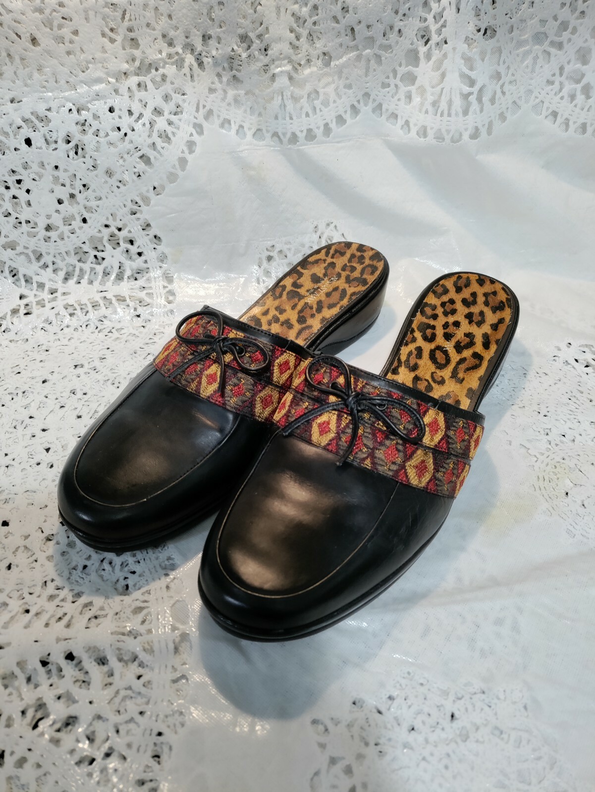 DESIGNER LADIES MULES, SLIDES, Shoes, AUGUST MAX, Shoes. Black Sz 9.5M |  eBay