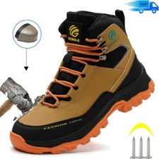 Roofing Shoes advanced non-slip traction Men new steel toe shoe workout sneaker