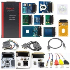Iprog Pro Full V89 with 12 Adapters Support Eeprom IMMO/KM/Radio Reset Dashboard