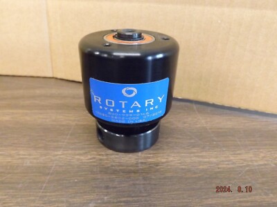 New Rotary Systems Inc. 10050-2802-000 Rotary Union 2 Port, 0.125 NPT Thread NOS