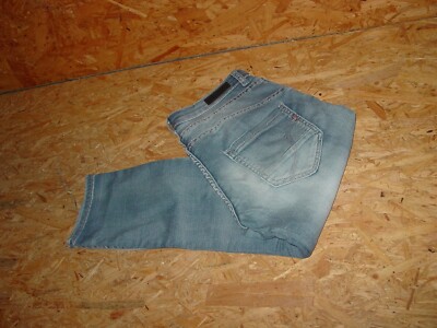 3/4 Stretchjeans/Jeans v. PLACE DU JOUR Gr.34(W28) blau used TOP!!!