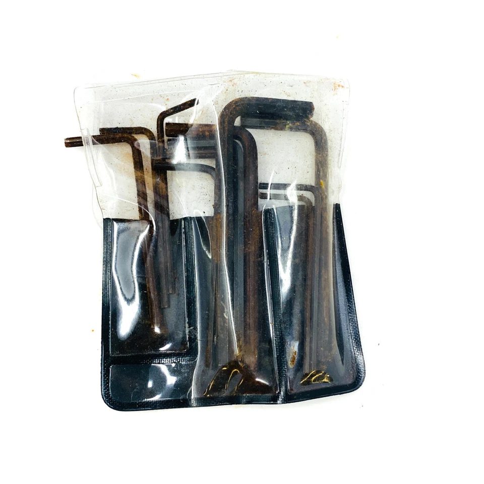 11 Pcs L Shaped Hex Key Wrench Set, Hand Tools, Workshop Equipments - Image 2 of 4