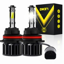 2x 9007hb5 Led Headlight Bulbs Conversion Kit High Low Beam 10000k Super White