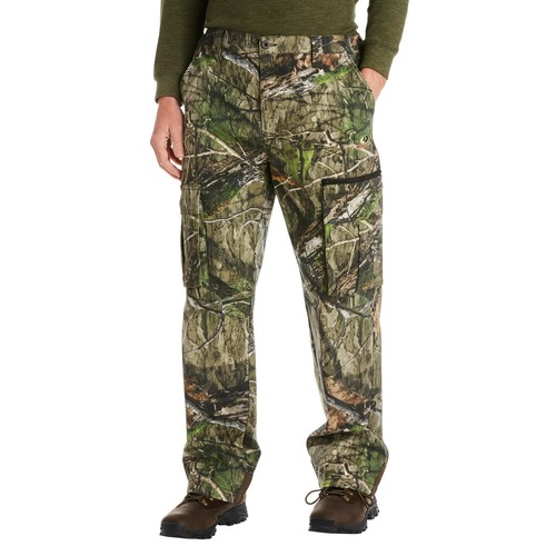 Mossy Oak Camo Pants Small 28/30 Men's Cargo 6 Pocket 1 Zip Camouflage Adult DNA - Picture 5 of 5