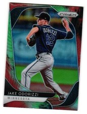 2020 Panini Prizm Baseball Cosmic Haze Prizm Jake Odorizzi