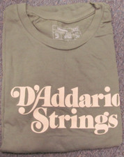 D'Addario Limited Edition 1978 Logo T-Shirt Size 2XL FREE SHIPPING 