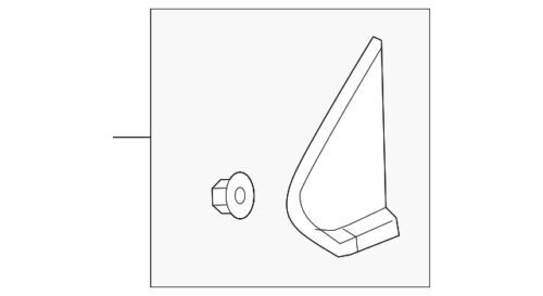 Aplicador lateral superior del cuerpo para Chevrolet Trax 2015-2020 (P/N 42650656)