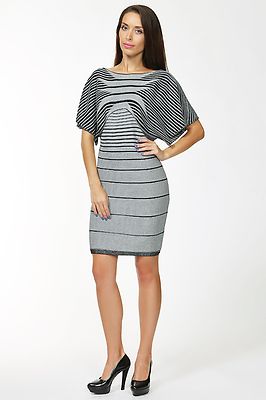 knitted party dress The Knitted Party Dress in Metallic Black Hildur Yeoman