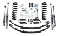 Bds 3 Lift Kit Nitro Shocks Leaf Springs 1984-2001 Jeep Cherokee Xj 8.25