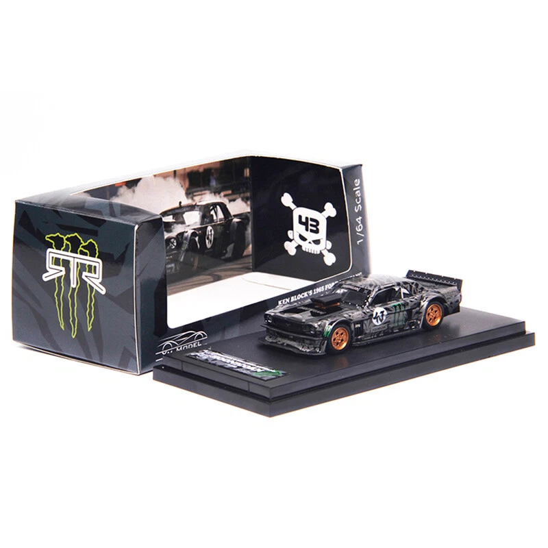 1/64 フォード マスタング Mustang フーニガン モンスター YM 1/64 Resin Model Car Ken Block's Ford Mustang 1965 Drift