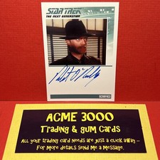 Star Trek TNG Archives & Inscriptions - ROBERT O?REILLY Scarface Autograph Car