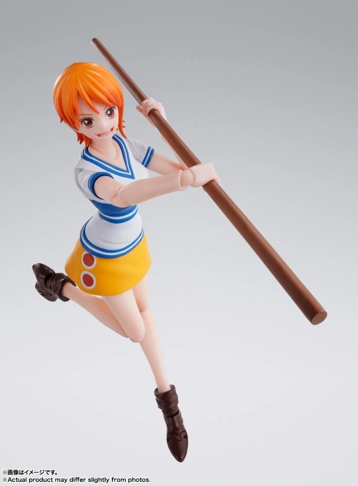 Figura de acción S.H.Figuarts ONE PIECE NAMI ROMANCE DAWN BANDAI Foto 3 de 4