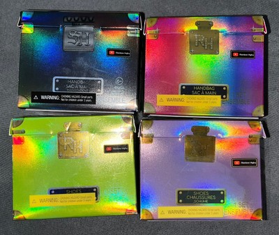 RAINBOW SHADOW HIGH Doll LOT of 4 Accessories SHOES HANDBAGS Blind Box NEW!