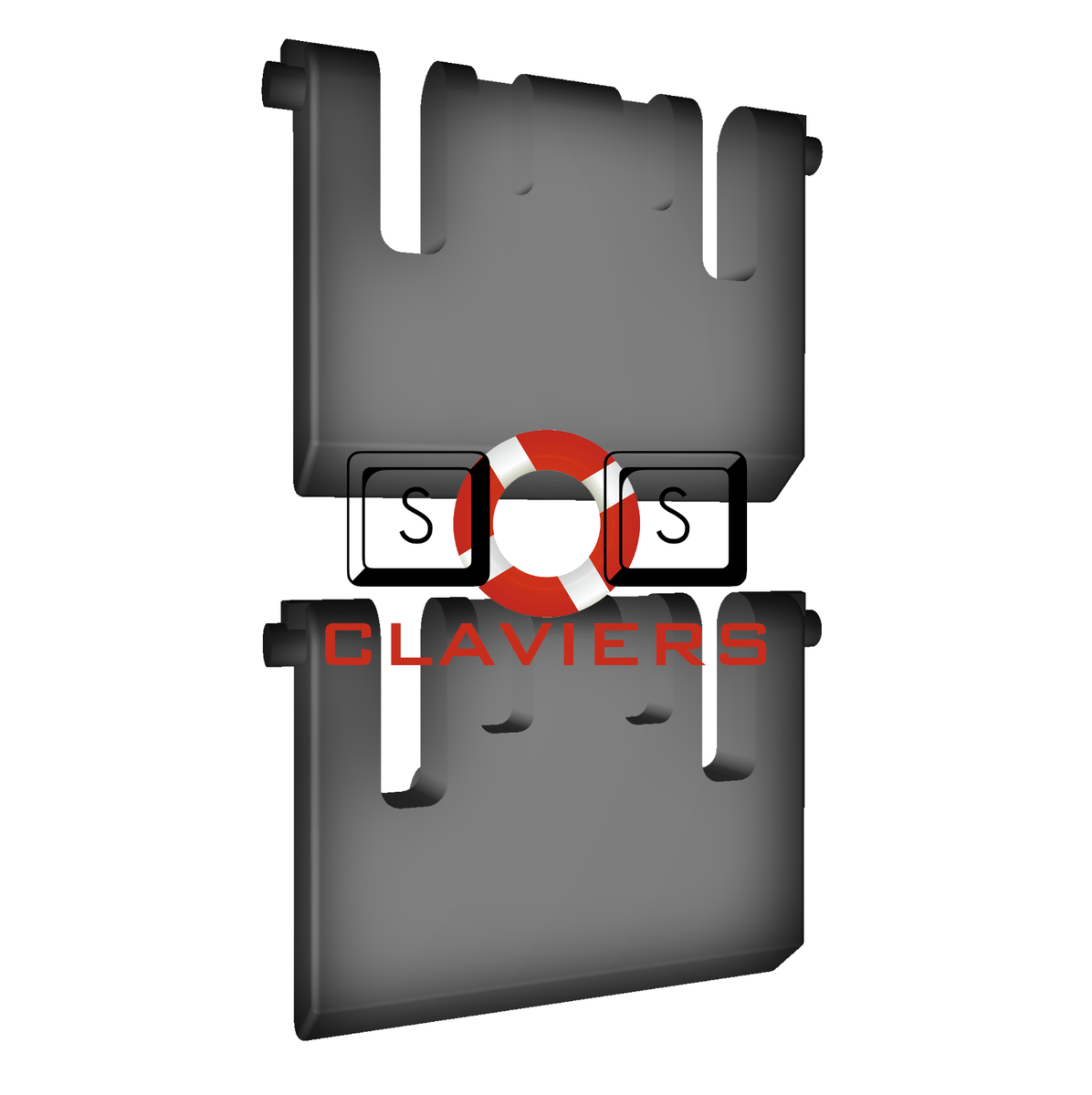 Pieds De Rechange Pour Clavier ASUS G01 - Set De Supports Inclinables, Noir, Neuf