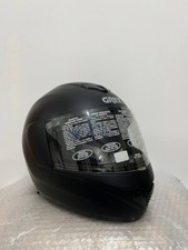 Grex Casco Integrale da Moto Taglia XXL 63cm - Nero Opaco