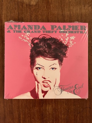 Amanda Palmer & The Grand Theft Orchestra - Theatre Is Evil (CD, Album) NEW - Afbeelding 1 van 5