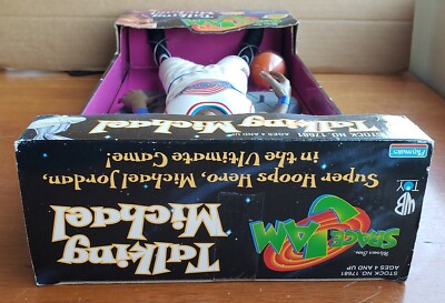 Vintage Space Jam Talking Michael Jordan Action Figure Doll Toy 15