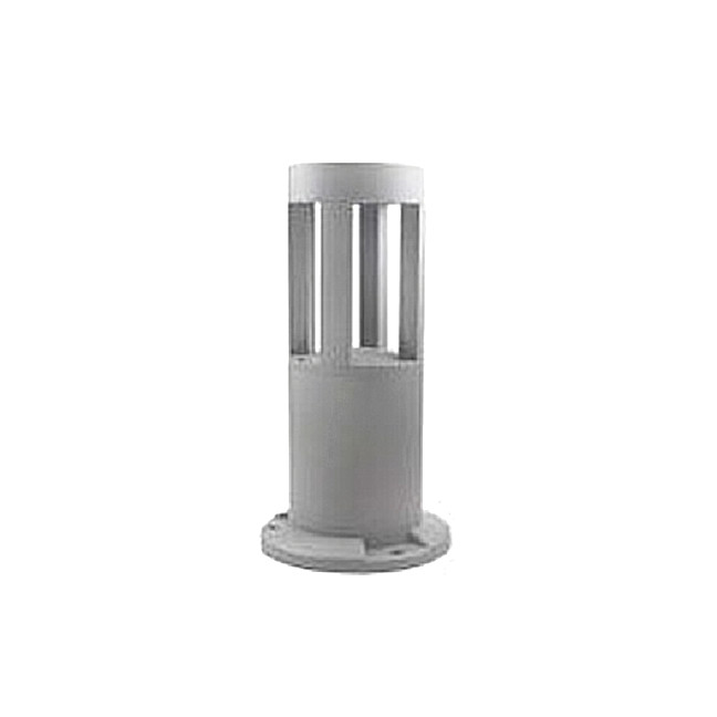 Lampada Da Terra Giardino Segnapasso Alluminio Grigia 12W IP65 6500K ES59-GF uni