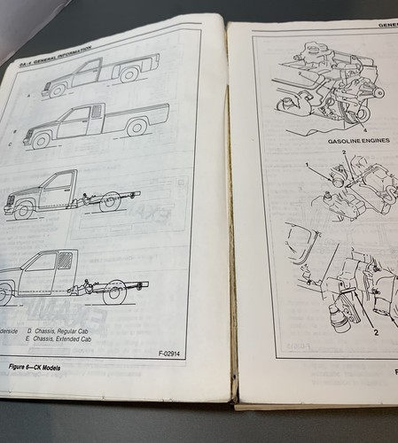 1989 Chevrolet C-K Pickup Truck Service Manual ST-375-89 - Picture 6 of 7