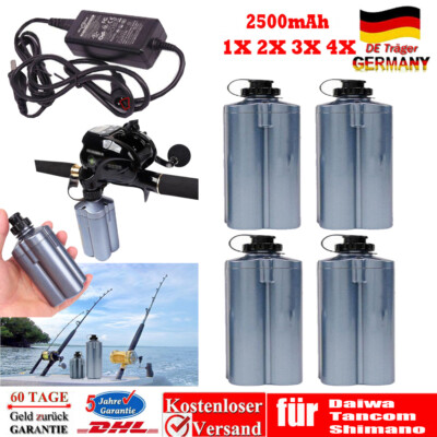 Daiwa Tanacom 500 750 1000 BM2300 BM2900 Elektrische Angelrolle Akku &  Ladegert | eBay.de