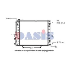 Radiateur Mercedes 260