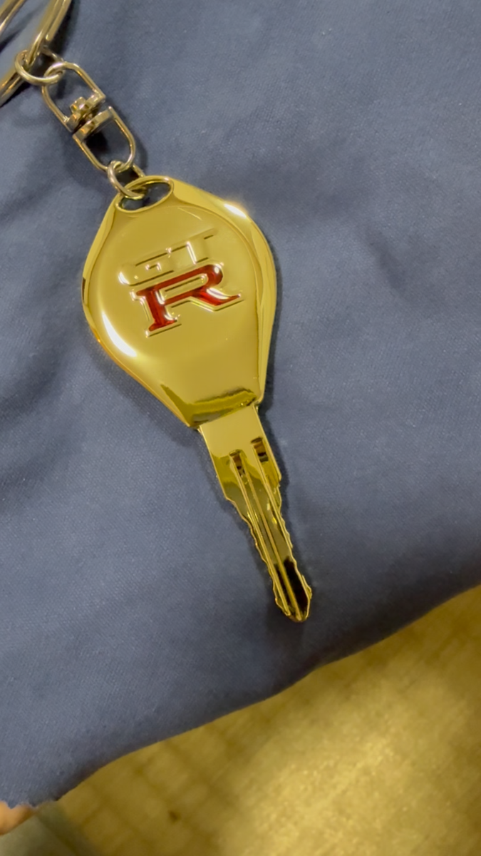 BANDAI Nissan GT-R Collectible Key 6 piece Complete Capsule Toy