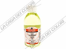 MAIMERI - 656 OLIO DI PAPAVERO - 250 ml - AUSILIARI X PITTURA AD OLIO