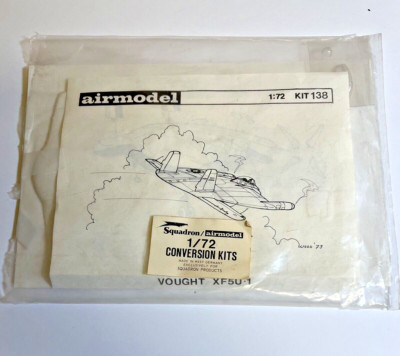 1973 Airmodel Conversion Kit #138 Vought XF5U-1 Flying Pancake 1/72 Complete