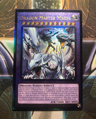 ultimate rare yugioh card price Dragon Master Magia - RA04-EN055 - (PUR) - Quarter Century Stampede - 1st Edition Yugioh! 1x Dark Magician RA05-EN083