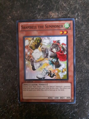 Saambell The Summoner Effect 1st Edition YuGiOh Card GENE-EN029