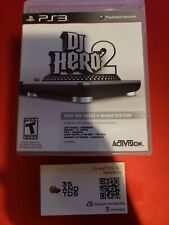 DJ Hero 2 Sony PlayStation 3 PS3 Complete+Manual CIB, Game Only No Turntable!