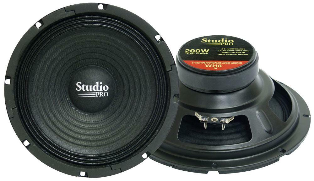 Pyramid WH8 8" 200 Watt 8 Ohm Subwoofer