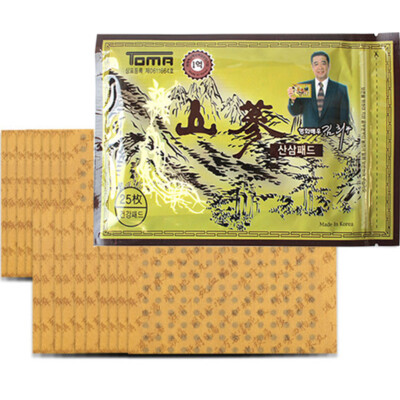Patchs Antidouleur Au Ginseng Sauvage Toma - 10 Paquets (250 Patchs) - Corée Du Sud - Santé & Bien-être