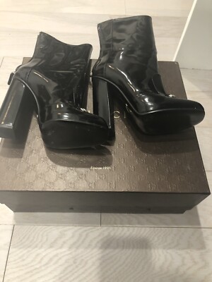 Gucci Lillian Heel Boot Gucci Lillian Boots Online