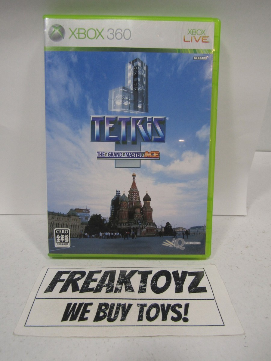 XBOX 360 Tetris The Grand Master Ace, JAPAN IMPORT REGION LOCKED