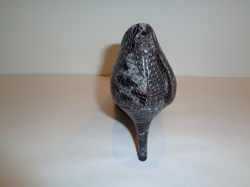 Donald J Pliner Size 6.5 M LUCIUS Python Print Leather Heels New Womens Shoes - Picture 5 of 12