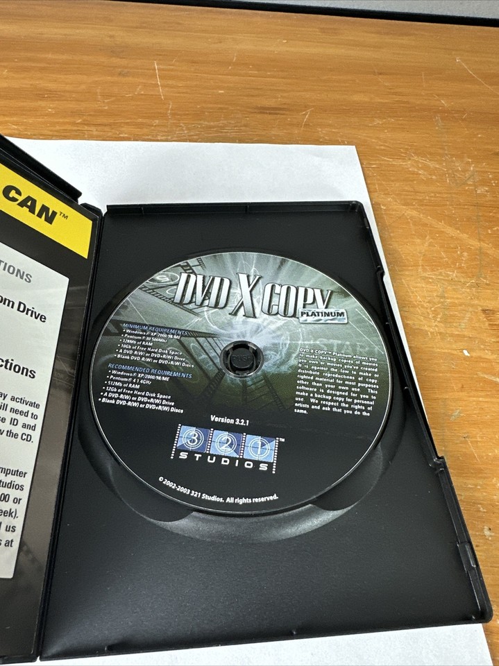 DVD X Copy Platinum (Includes DVD X Rescue) [Windows XP / 2000] | eBay